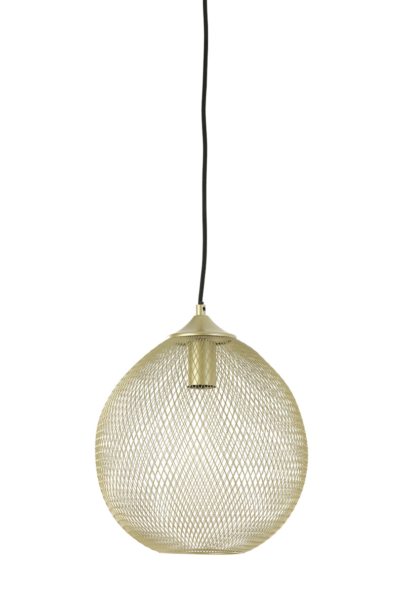 Light & Living hanglamp MOROC - Ø30x35cm - goud