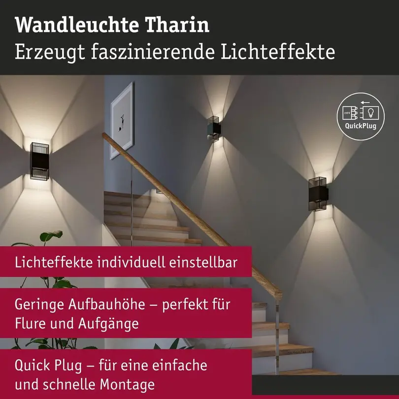Wandleuchte Tharin