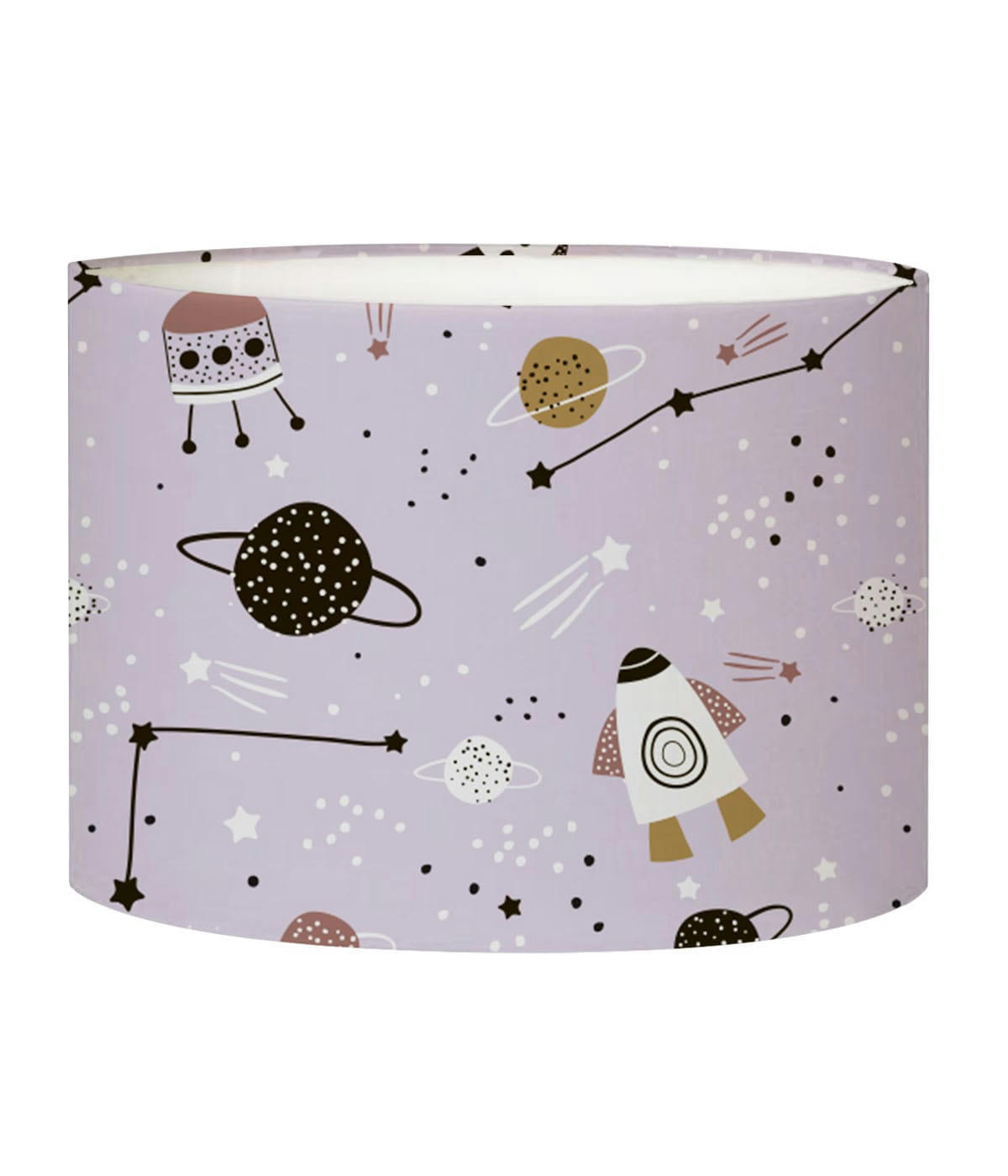 ENFANT - Abat-jour lampadaire enfant Planète Lavande D: 45 x H: 25