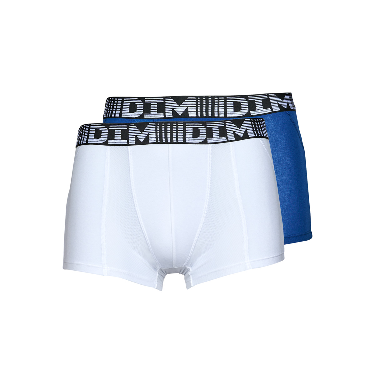 DIM - AIR COTON 3DFLEX PACK X2 - Blue / White