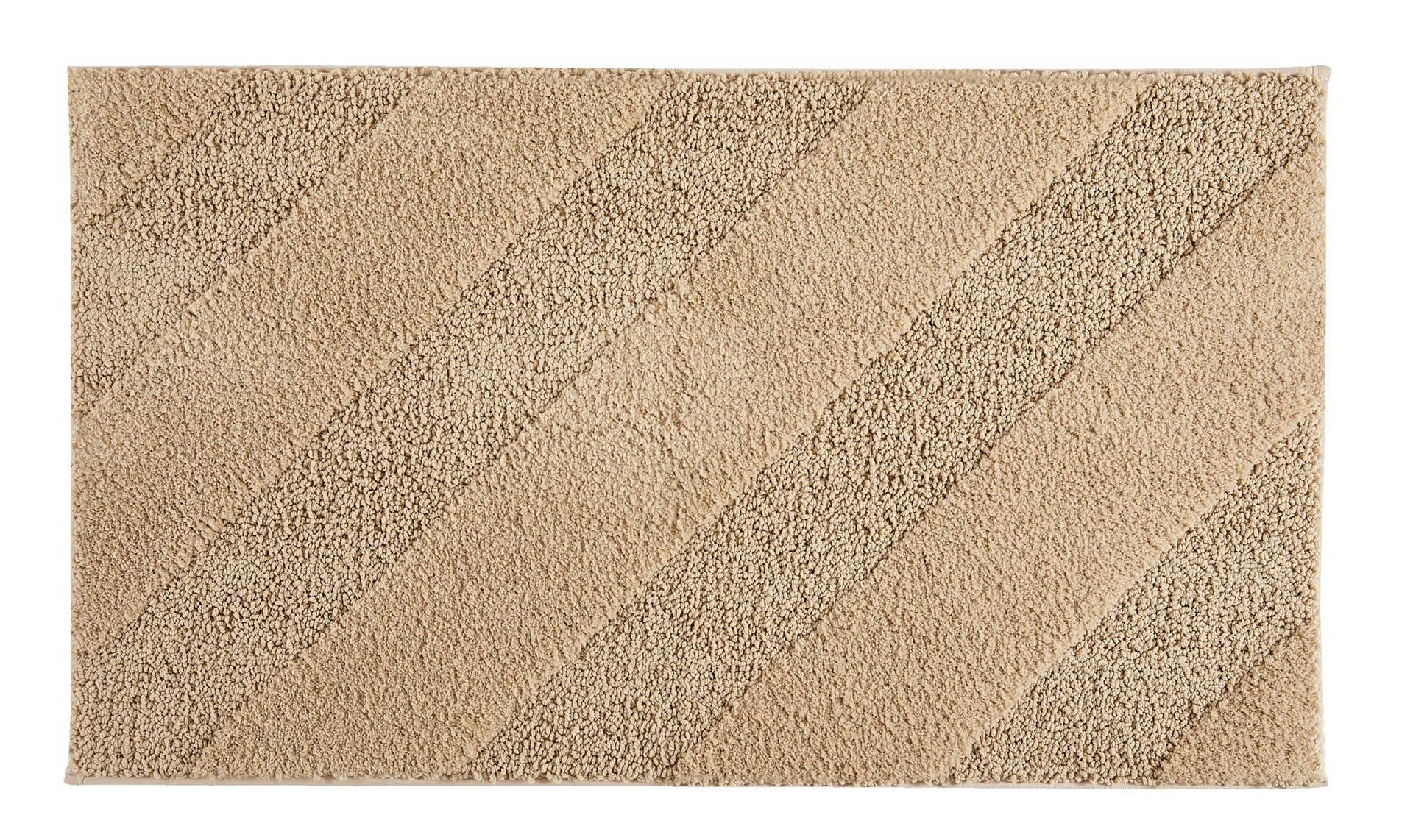 Beige Recycled Bath Mat, 20-in x 34-in