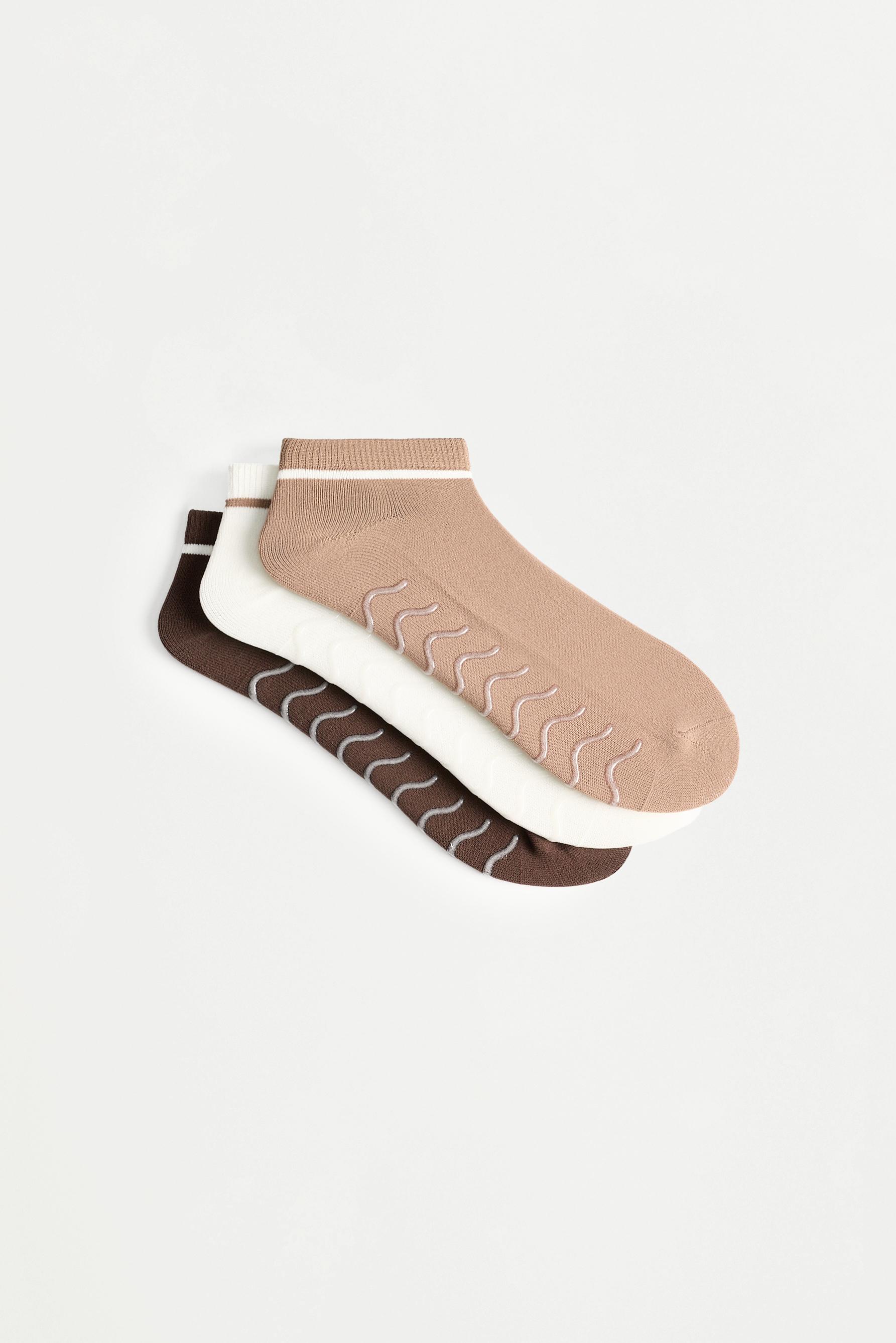 Calcetines deportivos tobilleros antideslizantes (Pack 3)