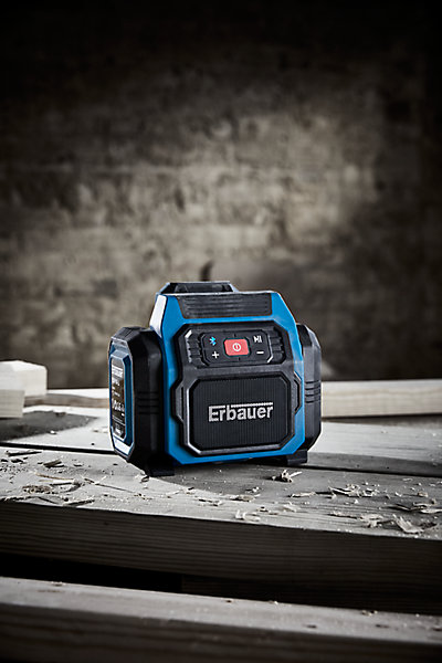 Enceinte bluetooth Erbauer 18V (sans batterie)