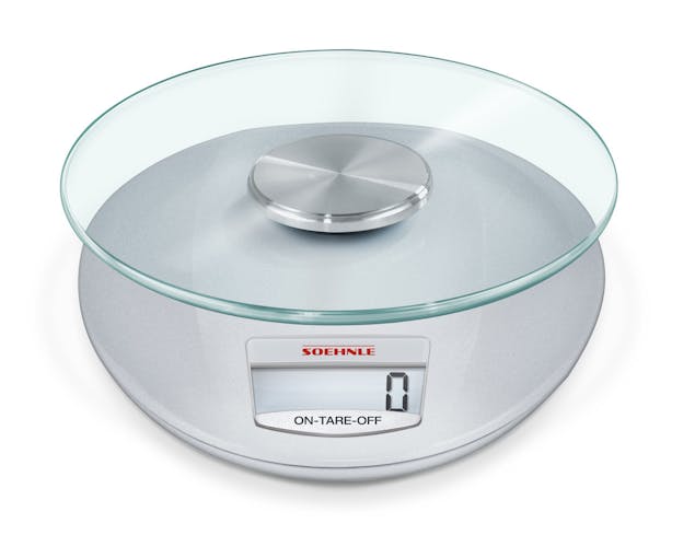 New Soehnle Roma Digital Kitchen Scale Silver 5 Kg Capacity 65856