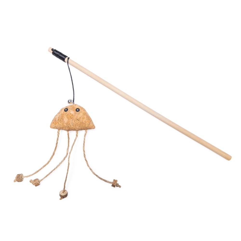 Beeztees Catnip Cat Fishing Rod Octopus Tako