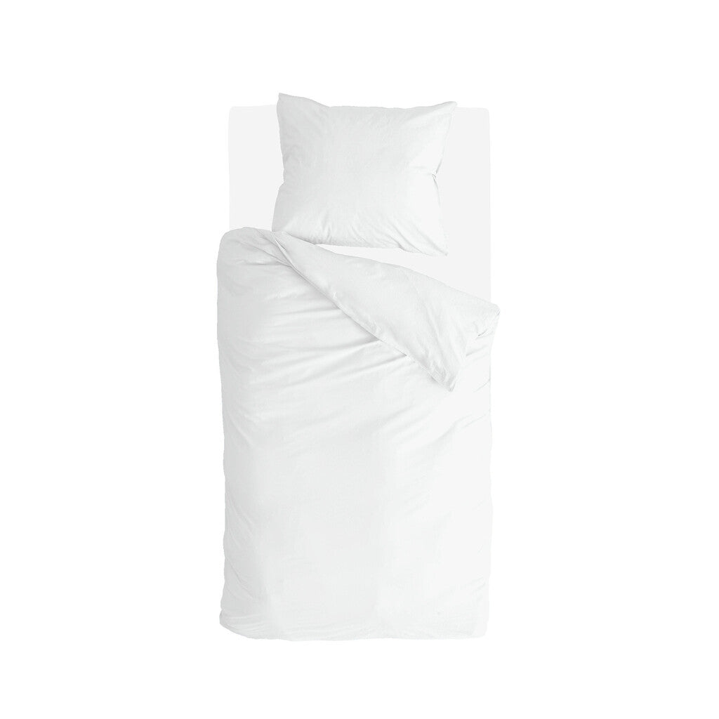 Byrklund - Dekbedovertrek Pure & Plain - 140x220 cm - Wit