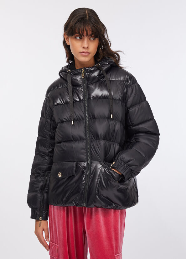 Giacca in nylon trapuntato