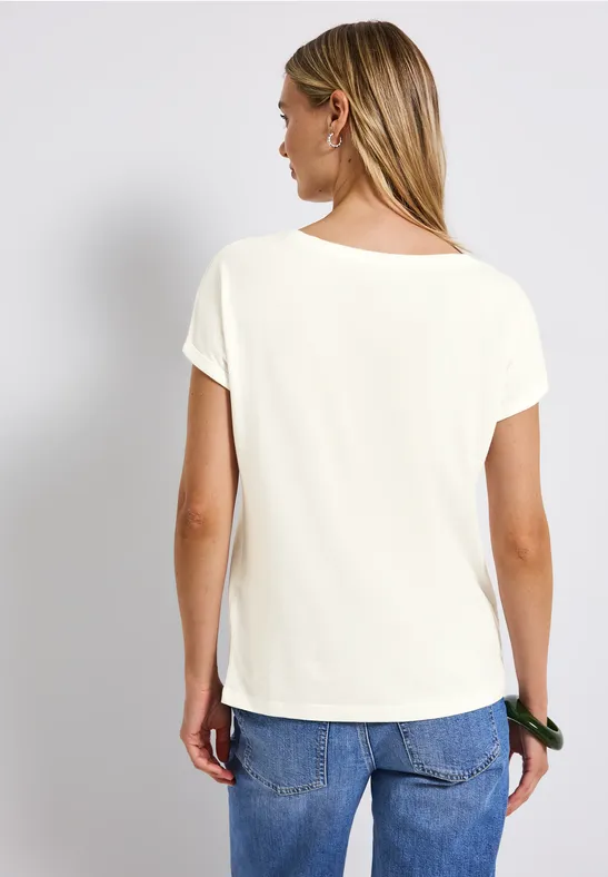 Basic Shirt mit Print