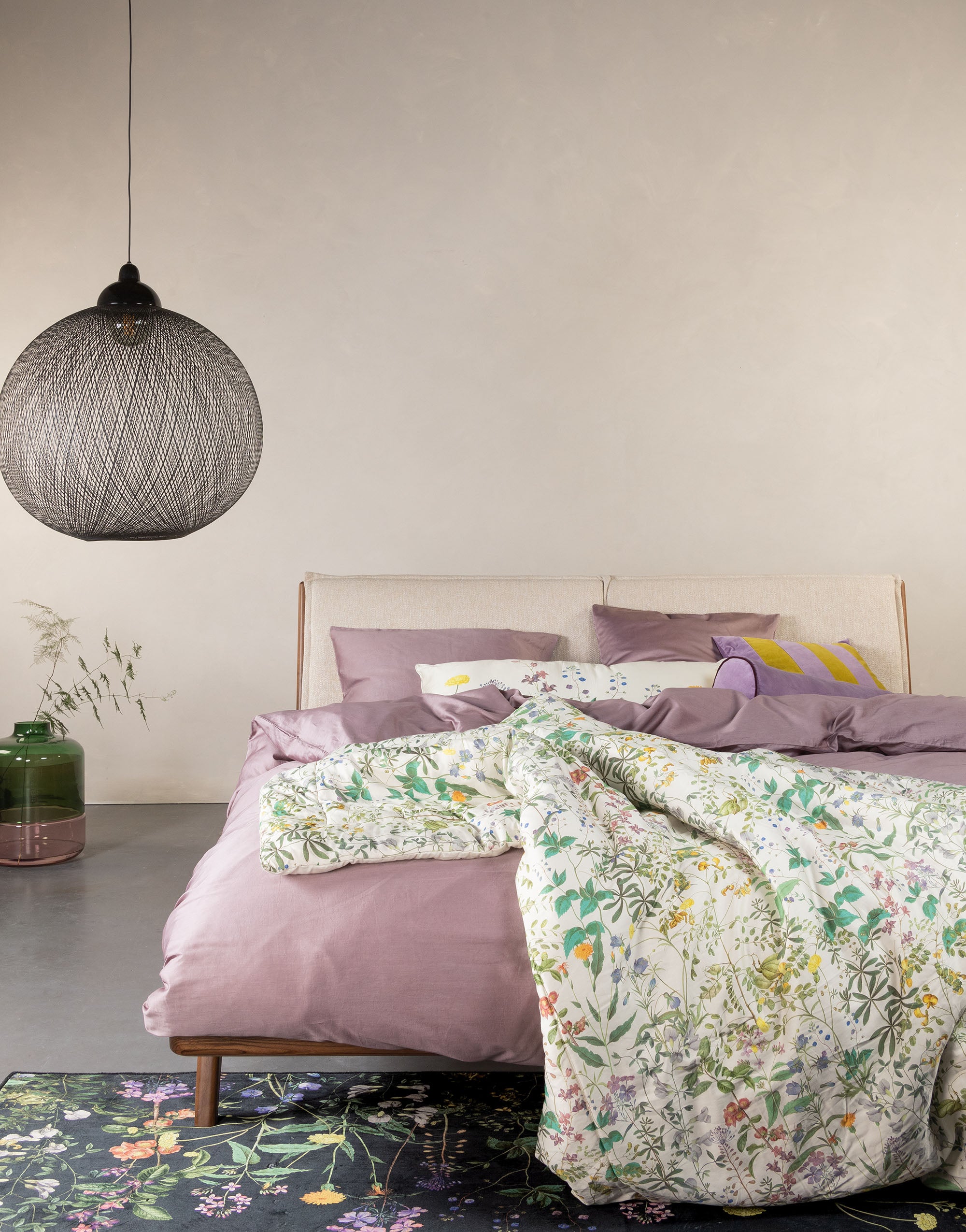 Essenza Augustina Sprei 220x265 cm - Vanille