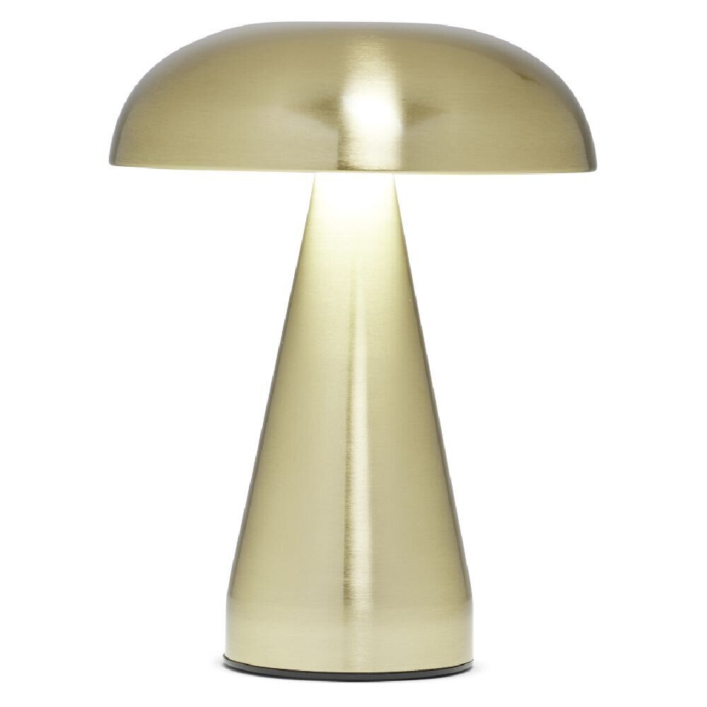 Lampe Suzie tactile métal et plastique doré 3 teintes Ø15,5x20,5cm