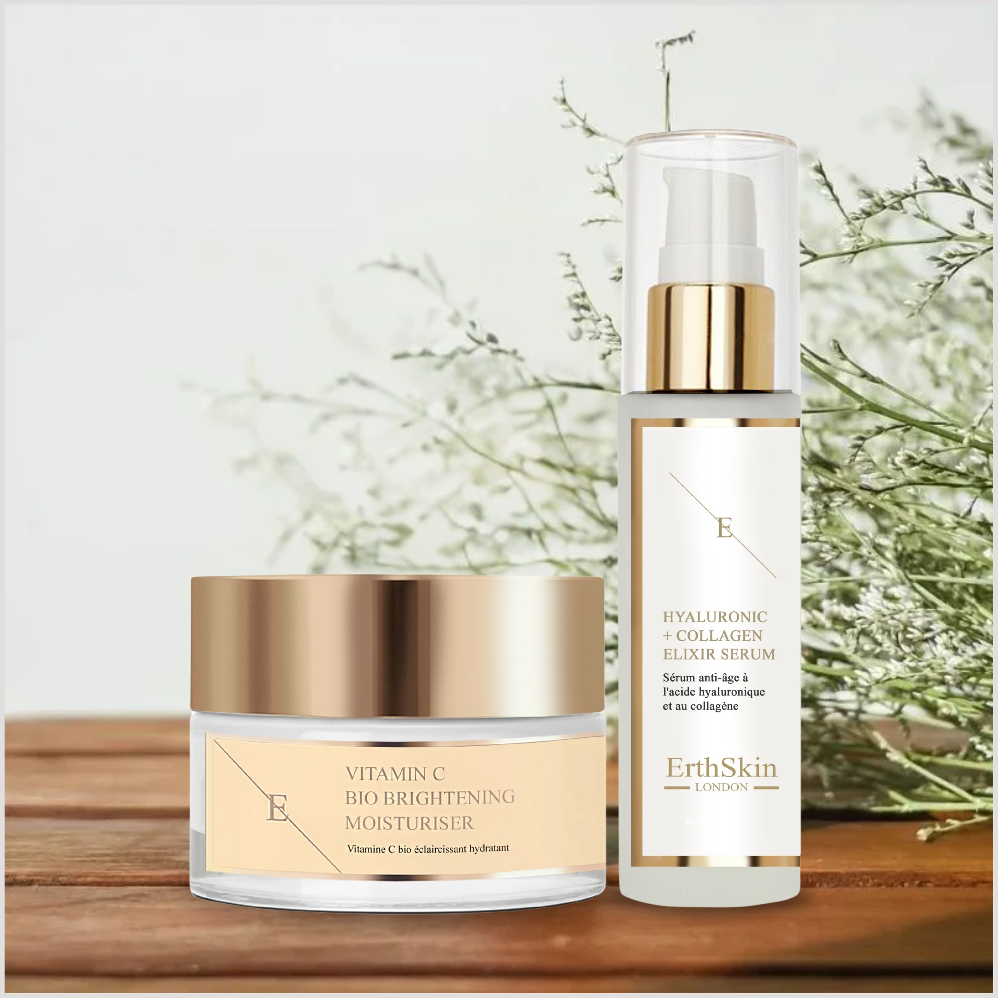 Erth Skin London Glow & Lift Anti-Aging Set