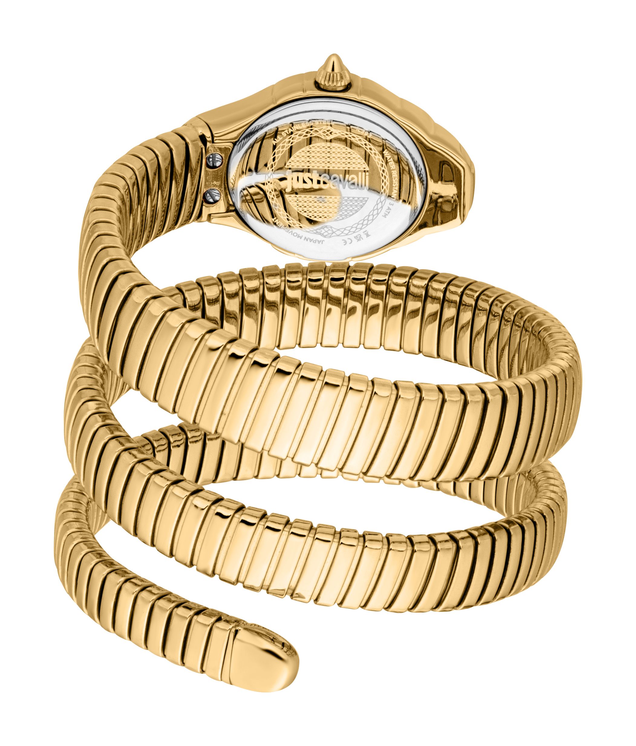 Just Cavalli Women's Snake 316L Stainless Steel Watch