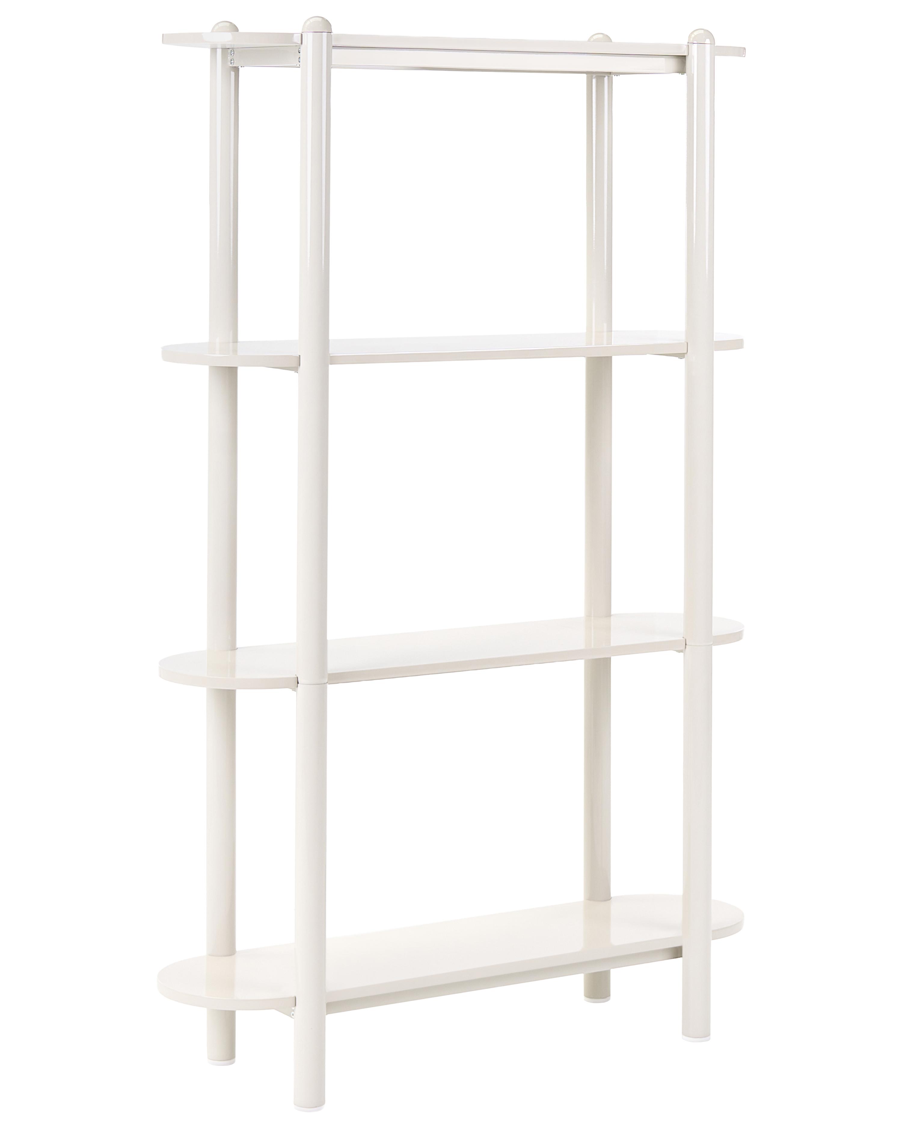 3 Tier Bookcase GRANITY 170 cm Beige