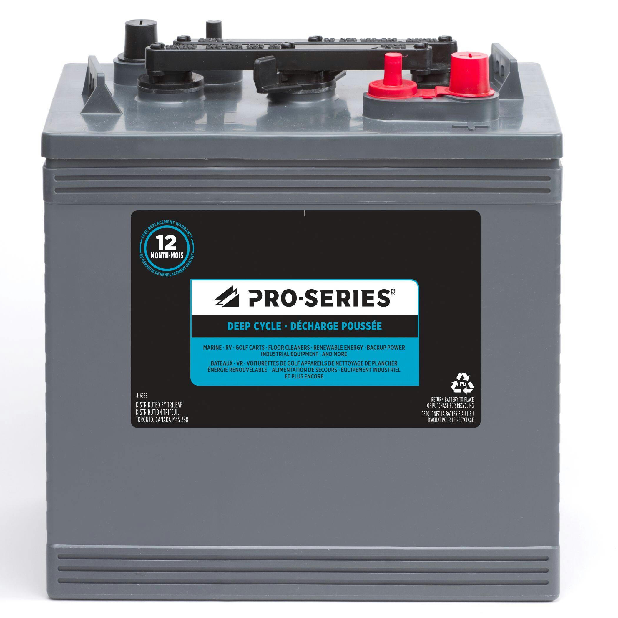 Pro-Series Commercial Group Size GC2 6-Volt Deep Cycle Battery, 235 Ah