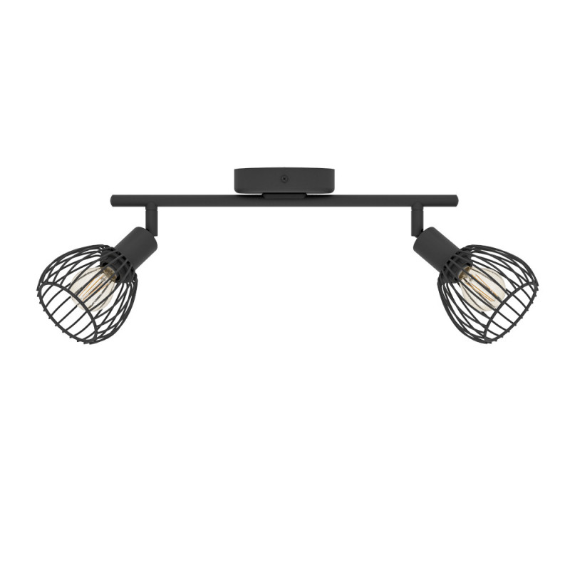 Spot Sonnino noir E14 2 x 40 W EGLO
