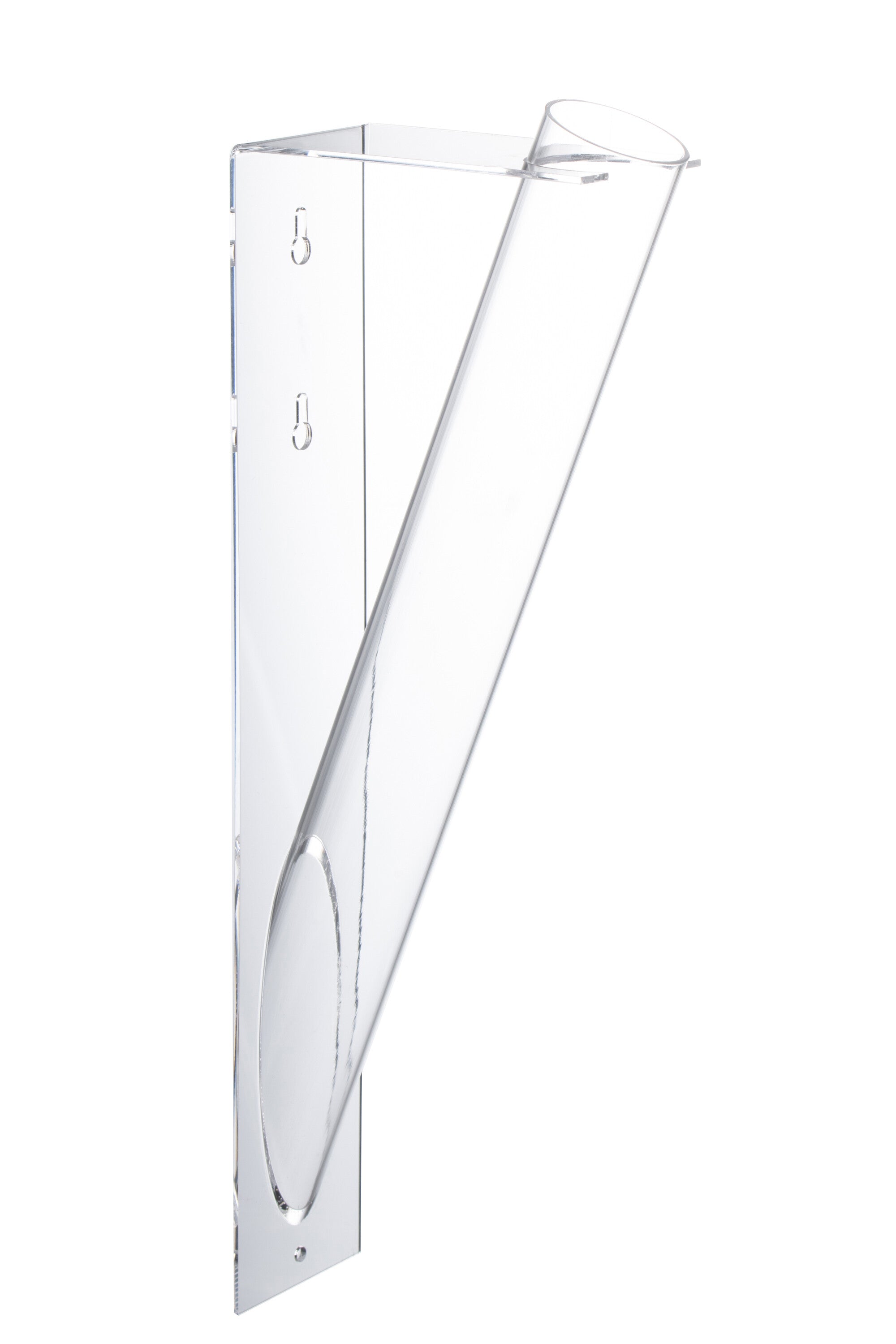J-Line vaas Tube - kunststof - transparant - large