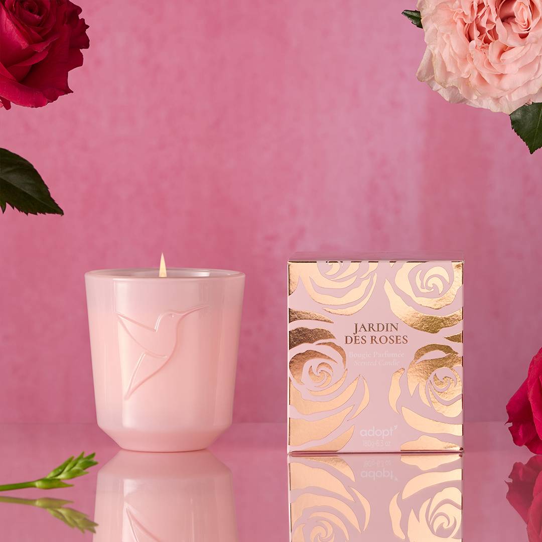 Jardin des rosesBougie 180g