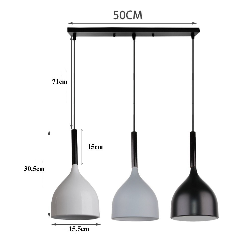 Lampa sufitowa loftowa metalow