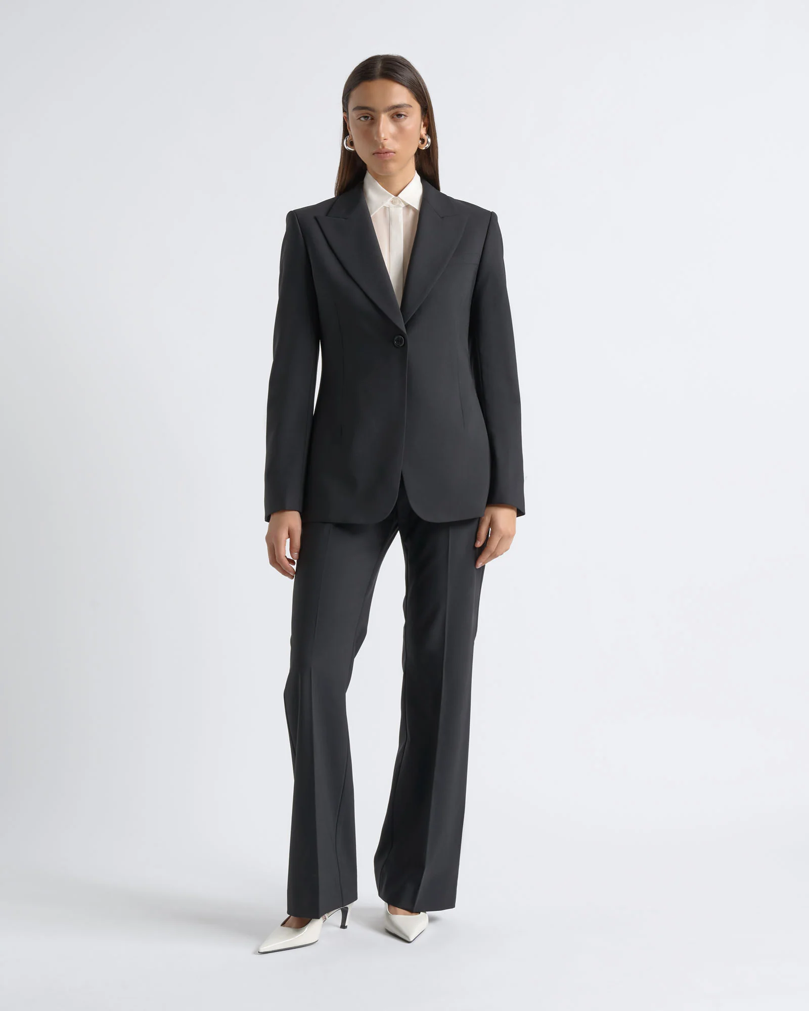 Single Breasted Slim Fit Blazer