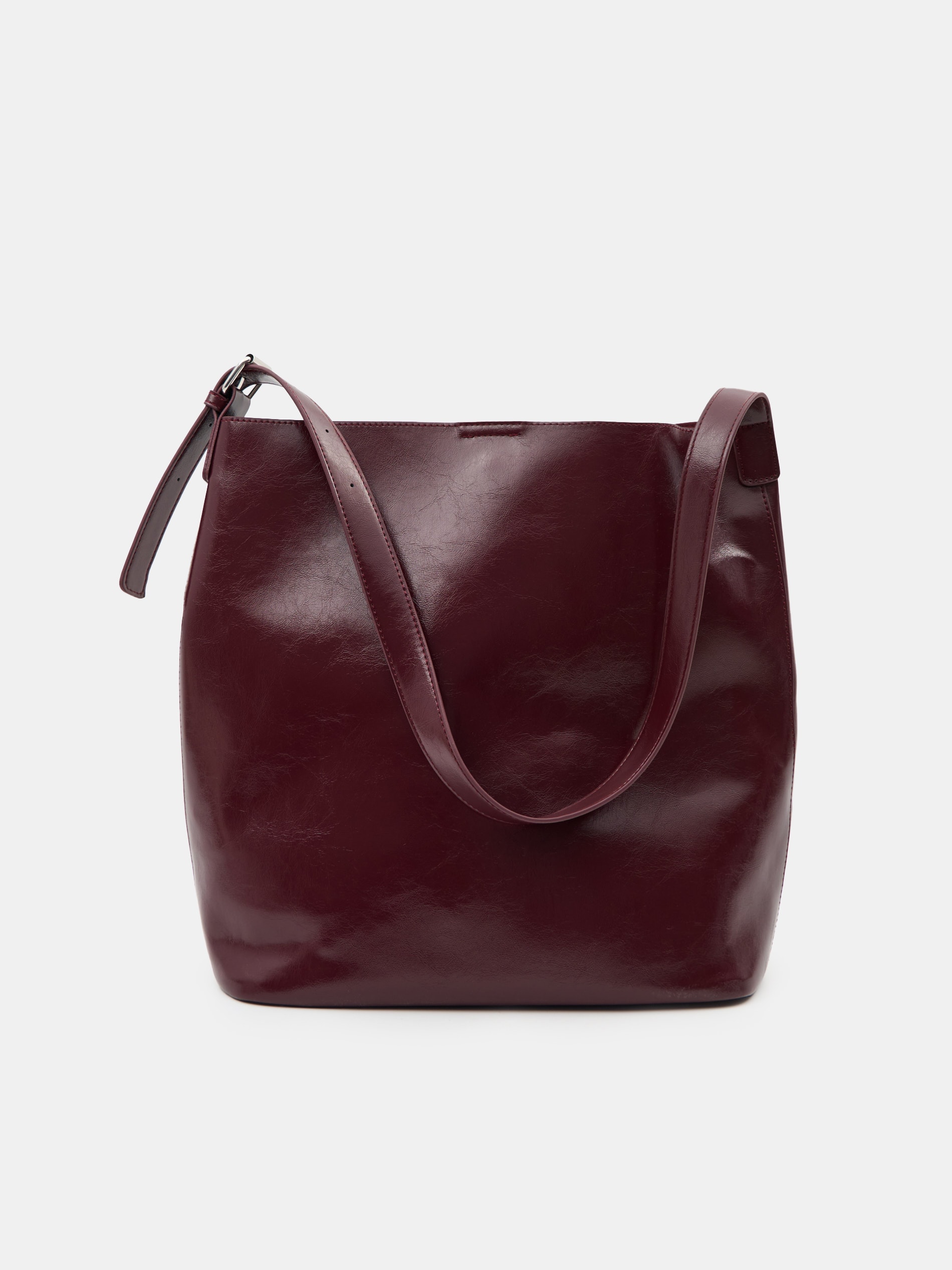 Torebka worek z imitacji skóry