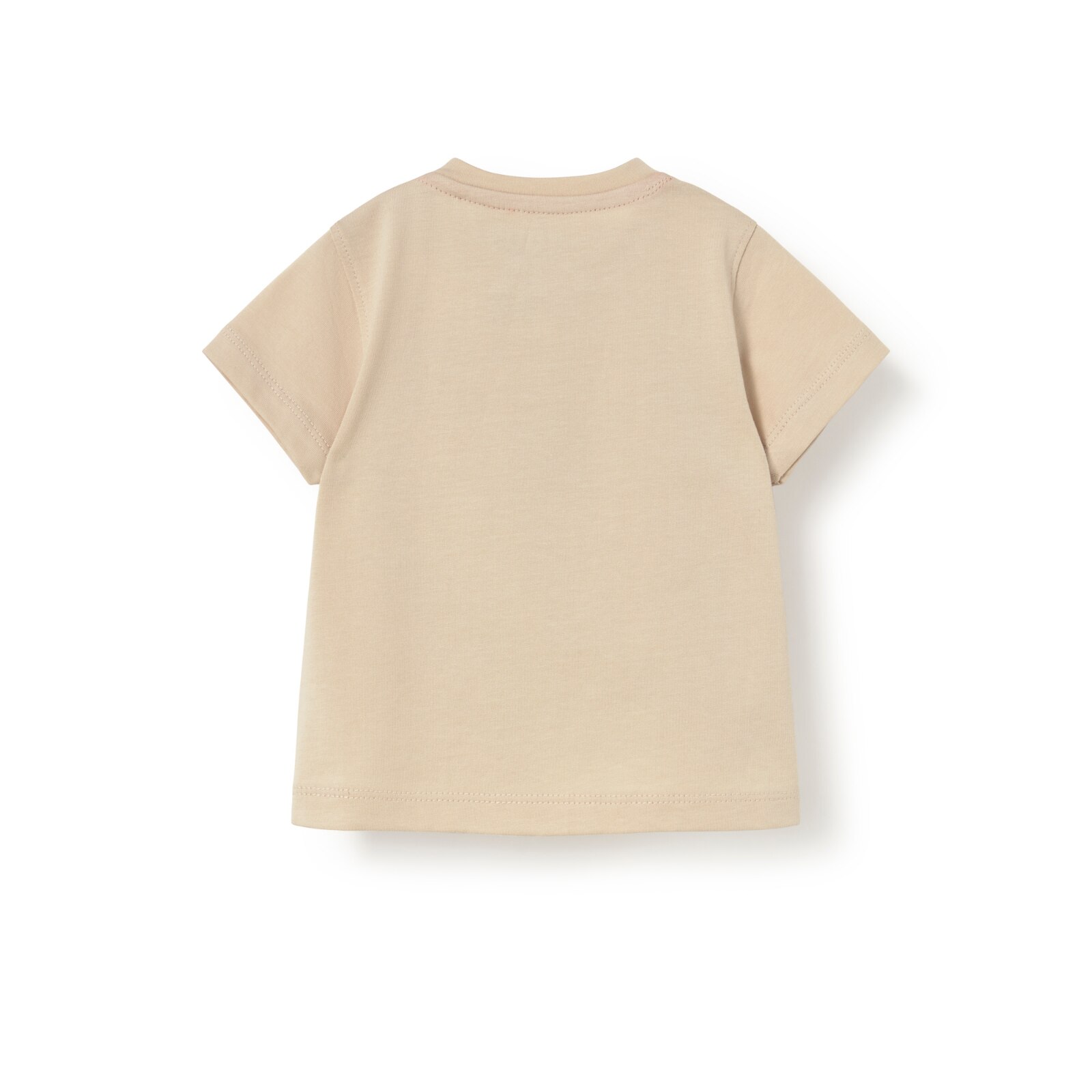 Camiseta teñida Casual beige