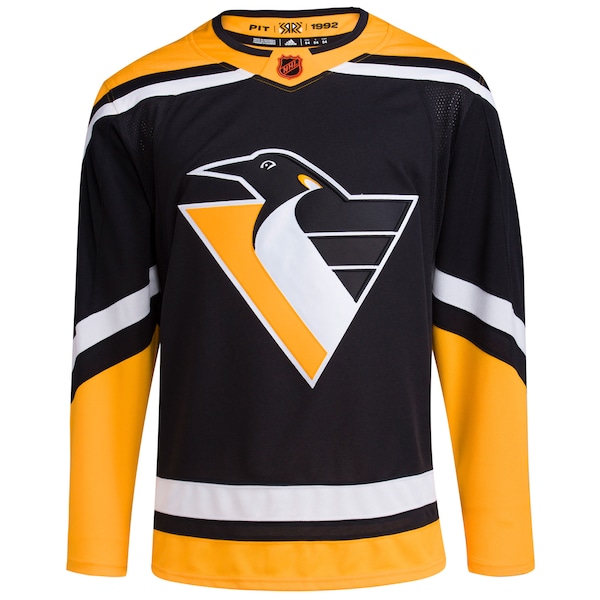 Pittsburgh Penguins adidas Reverse Retro 2.0 Authentic Jersey Custom - Black