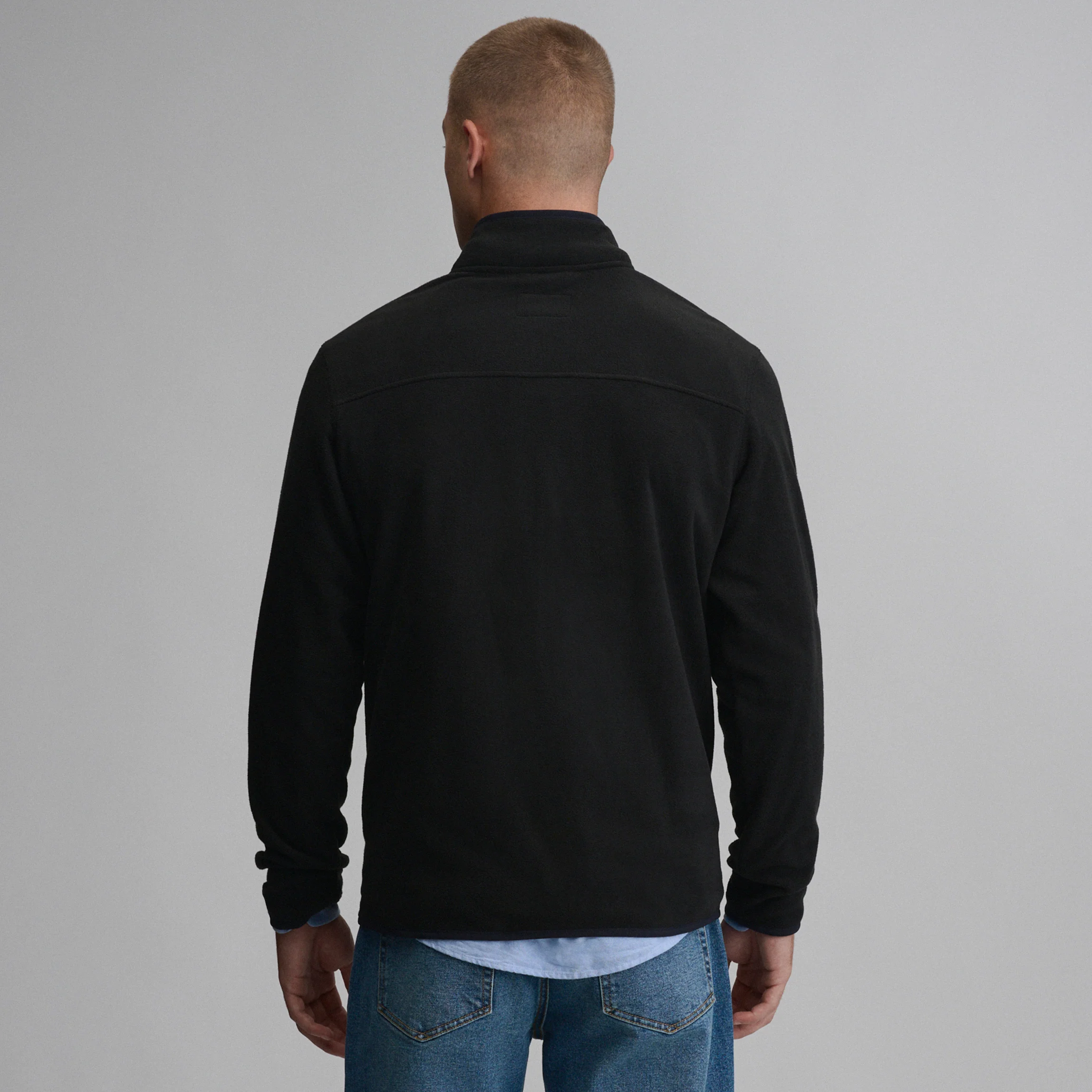 Men's Chutes Fleece Snap Mock Pullover