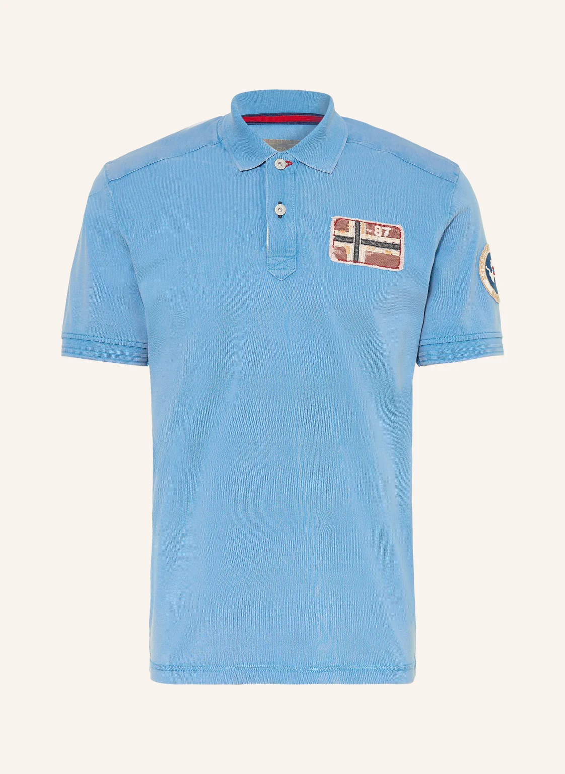 NAPAPIJRI Piqué-Poloshirt E-ARCHIVE