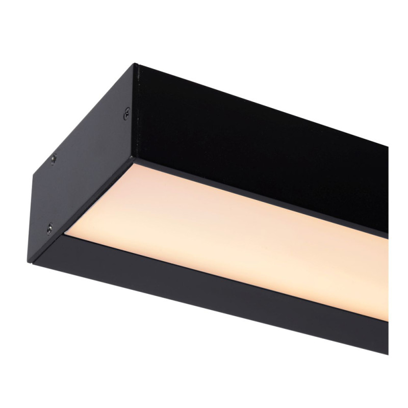 Applique LED Alexa noire 8 W LUCIDE