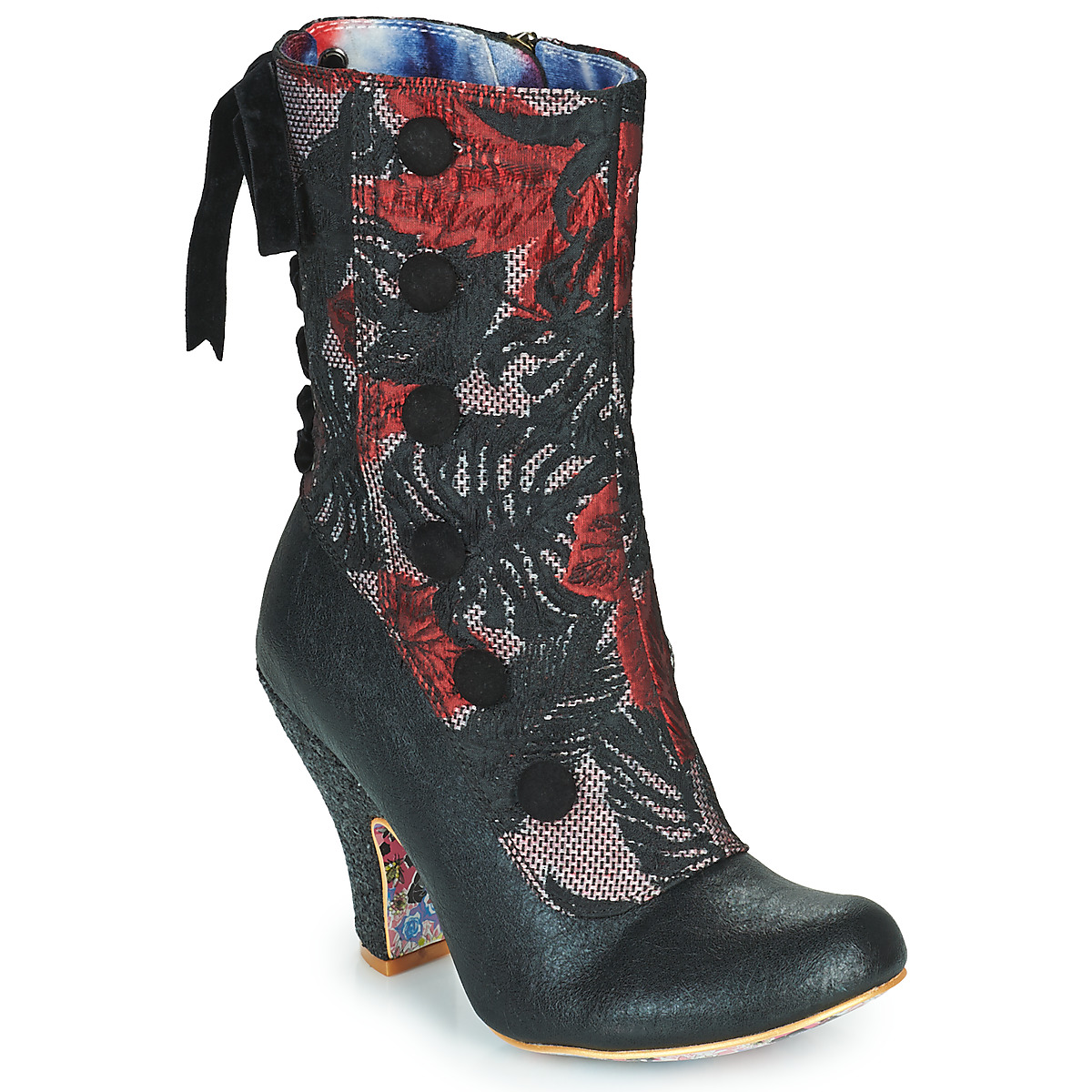 Irregular Choice - REINETTE - Black / Red
