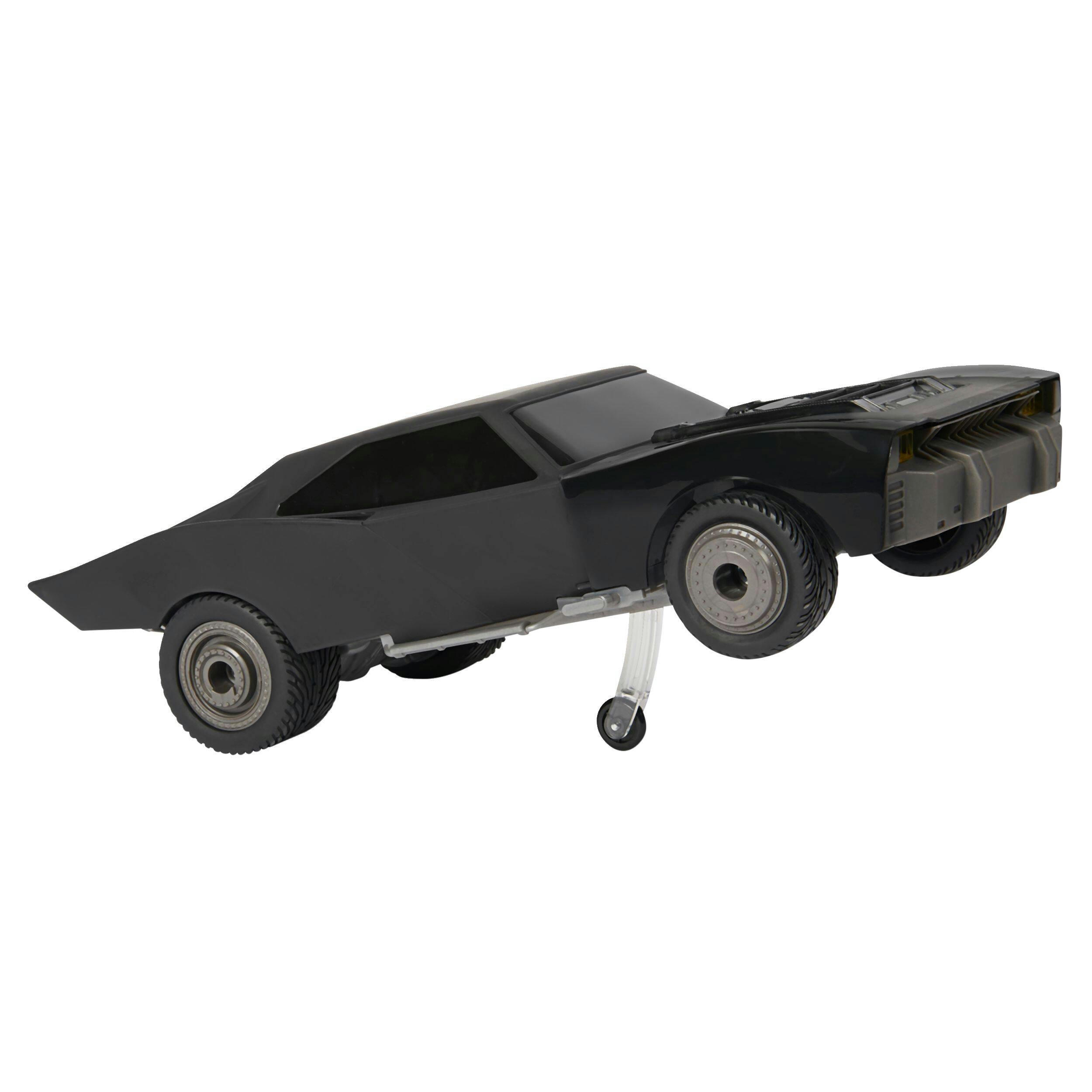 DC Comics, The Batman Turbo Boost Batmobile, Remote Control Car with Official Batman Movie Styling, Kids Toys for Ages 4 and Up