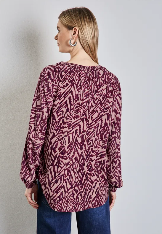 Bedruckte Bluse