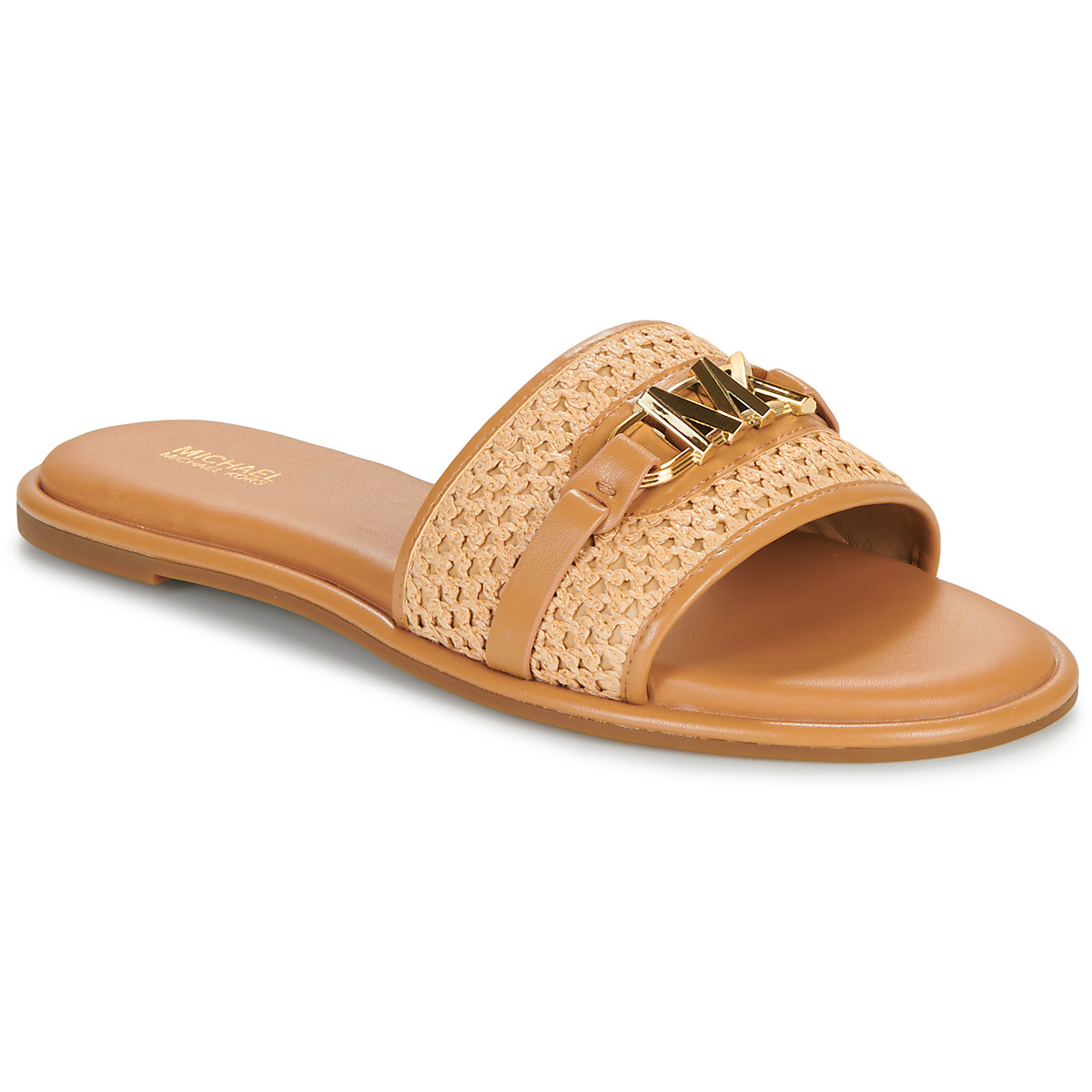 MICHAEL Michael Kors - EMBER SLIDE - Beige / Cognac