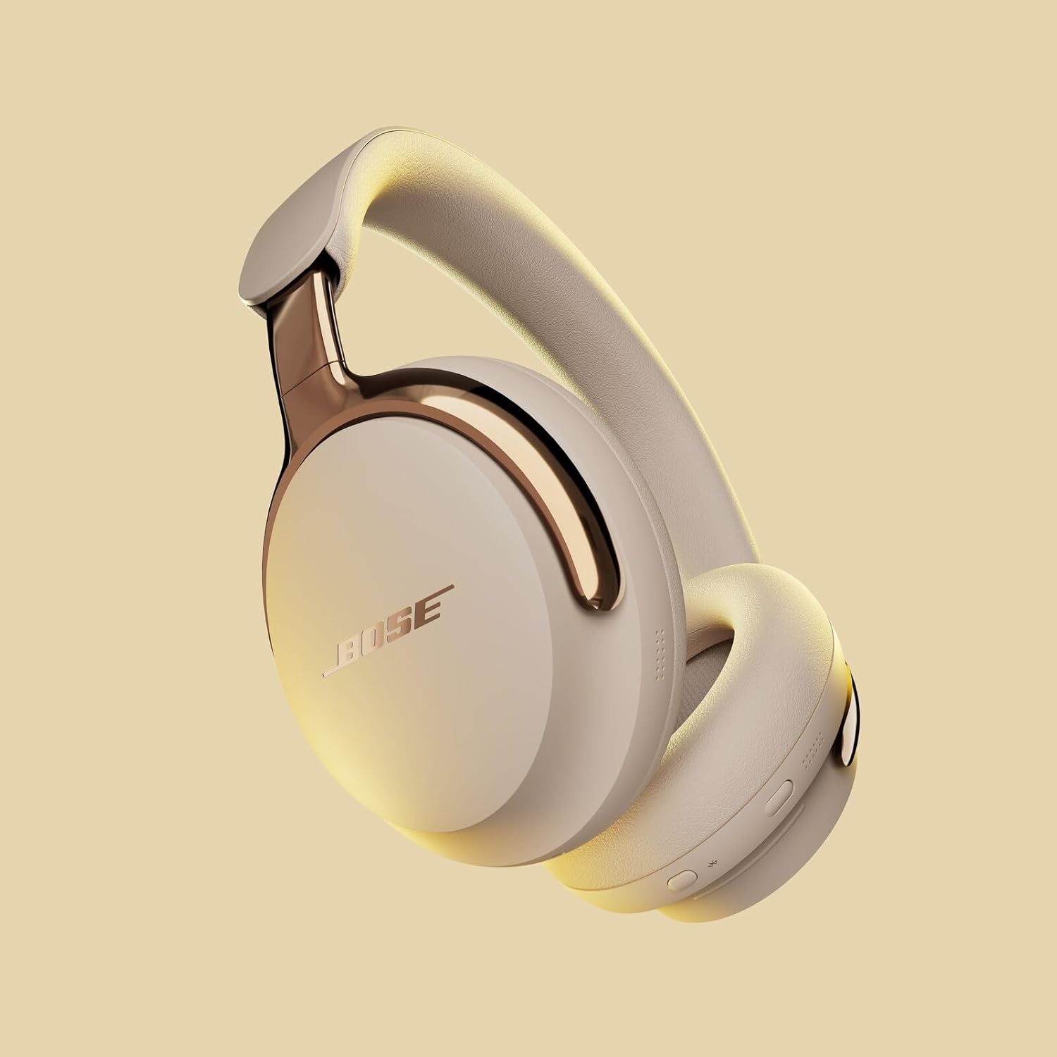 Bose QuietComfort Ultra Bluetooth Headphones (2nd Gen), Wireless Headphones with Spatial Audio, Over Ear Noise Cancelling with Mic, Up to 30 Hours of Play time, Driftwood Sand - Limited Edition