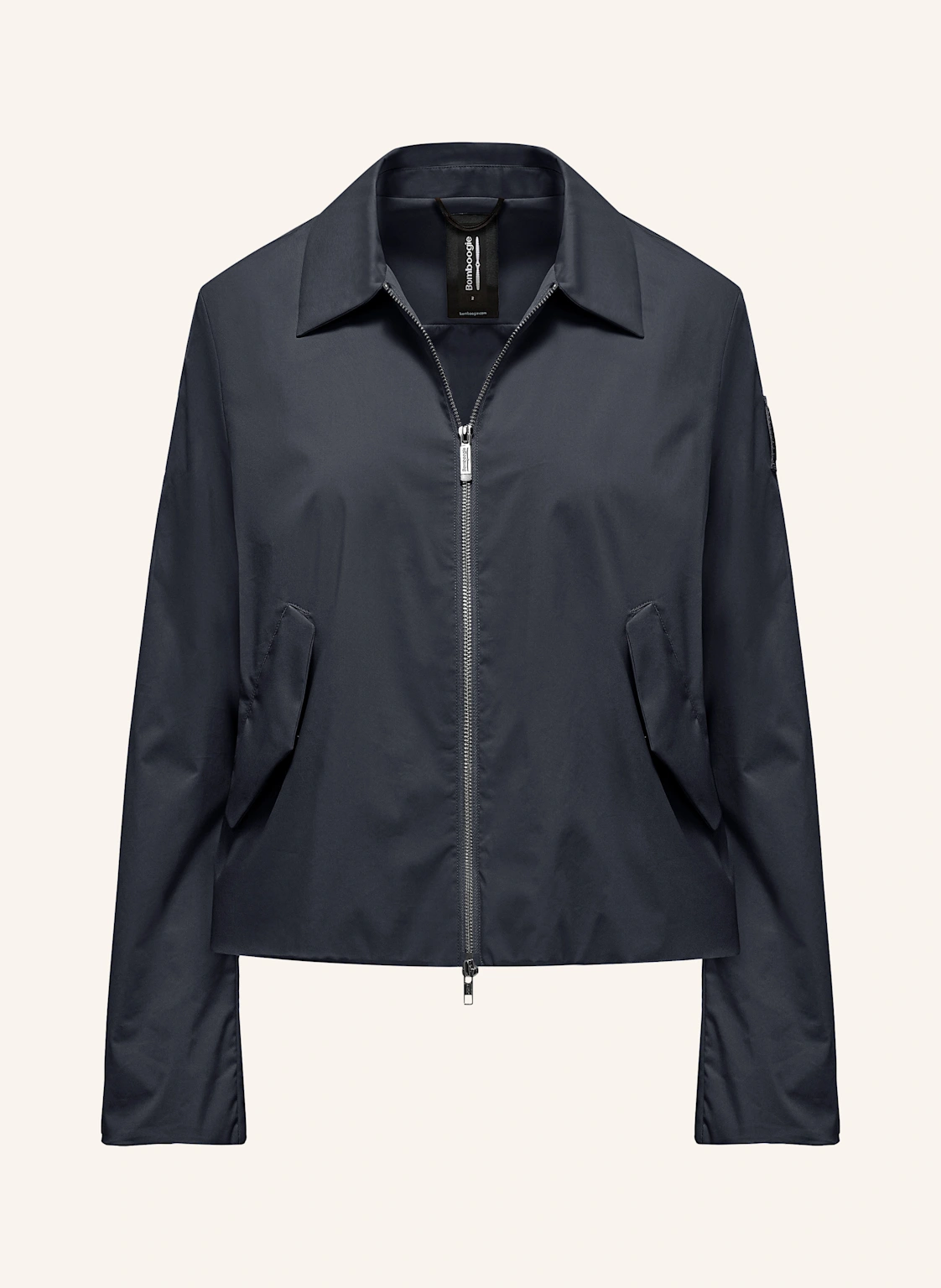 BOMBOOGIE Jacke mit Kragen und Reißverschluss