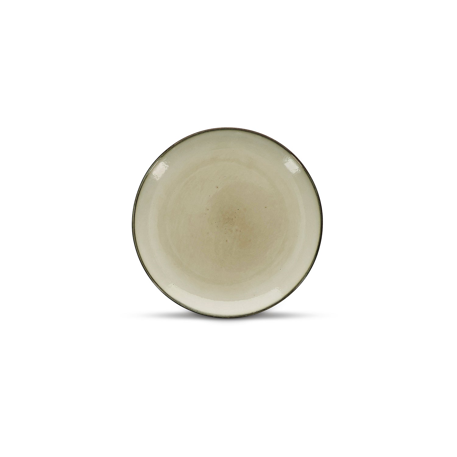 Salt & Pepper - Plat bord 20cm ivoor Meridian - Set van 4