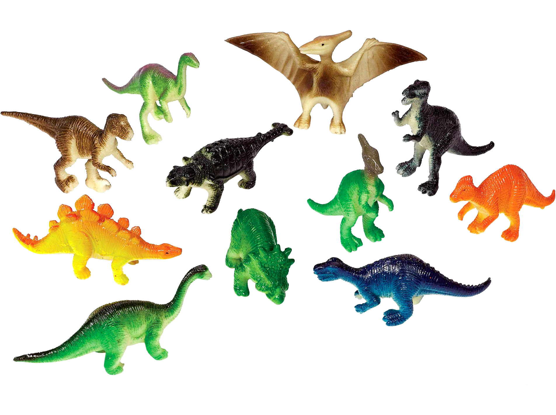 Toy Prehistoric Dinosaurs, 36-pk
