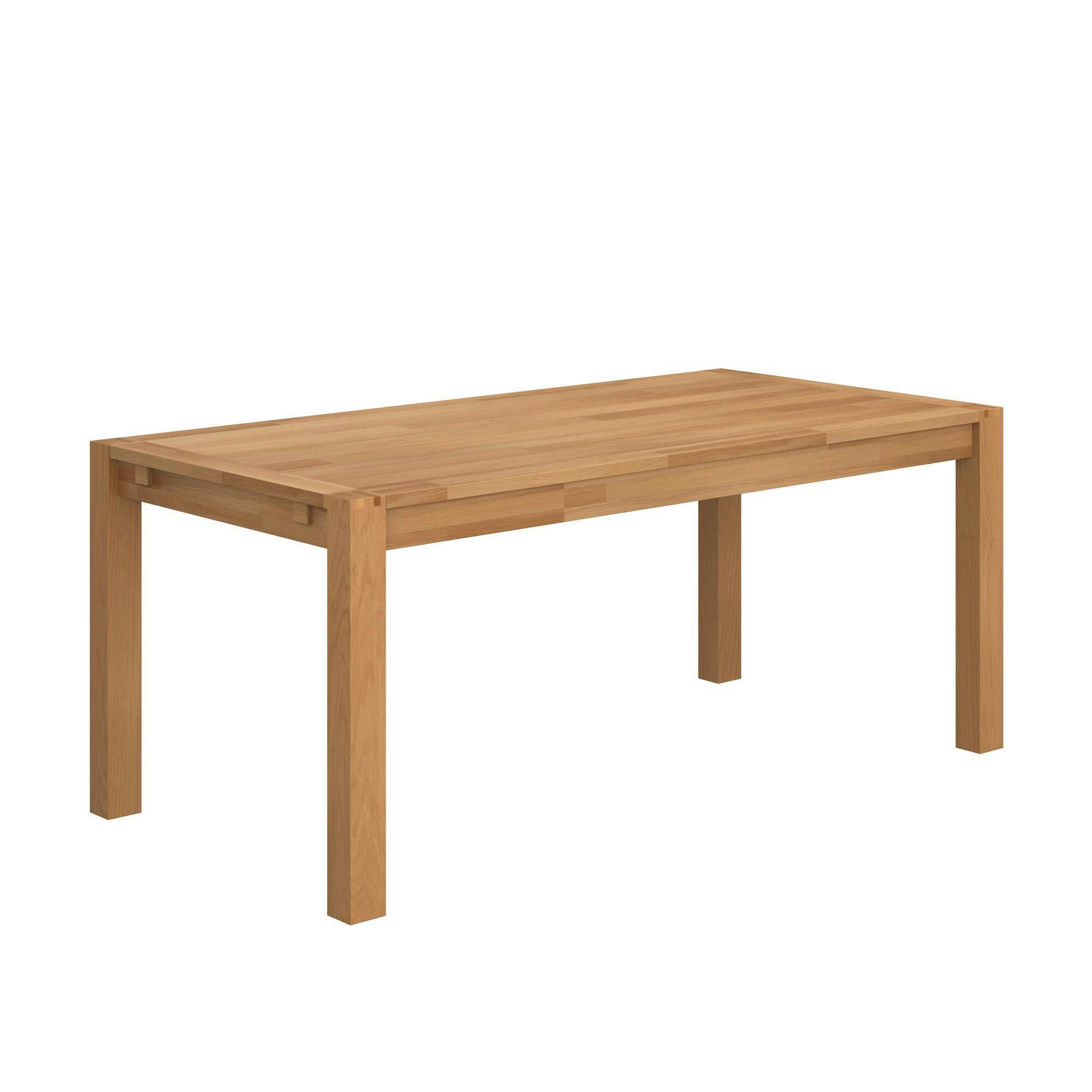 LUMINESCENCE - Table de repas et lot de 2 allonges en bois massif