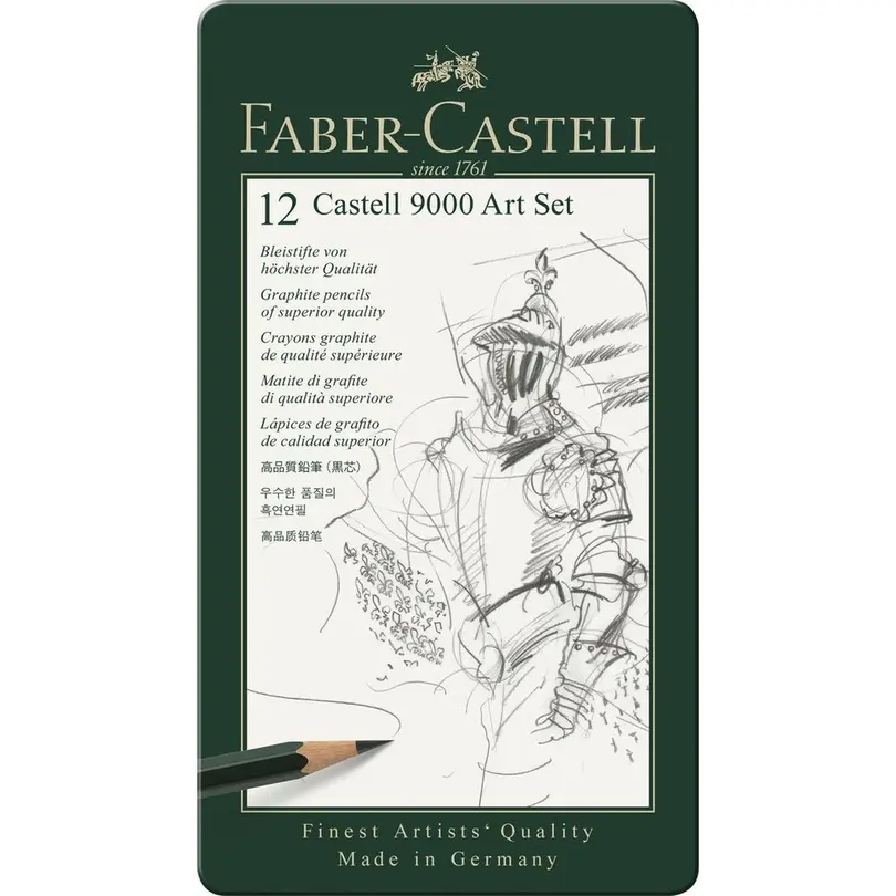 Bleistift 12er-Set Castell 9000