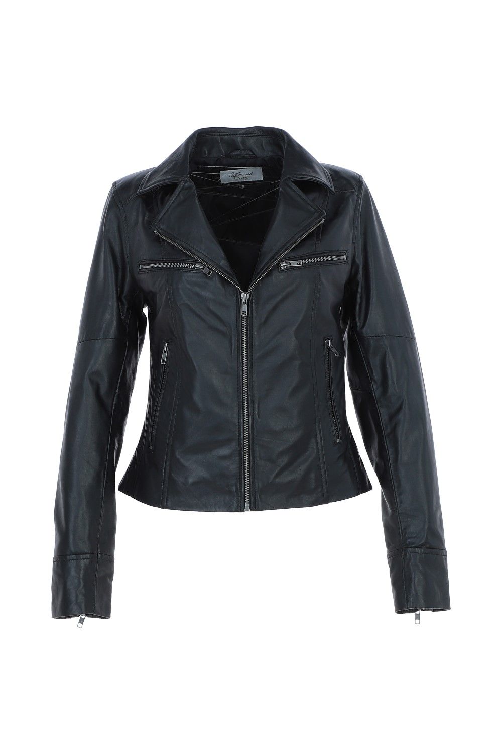 Ashwood Leather Eva' Leather Biker Style Jacket Women Coat