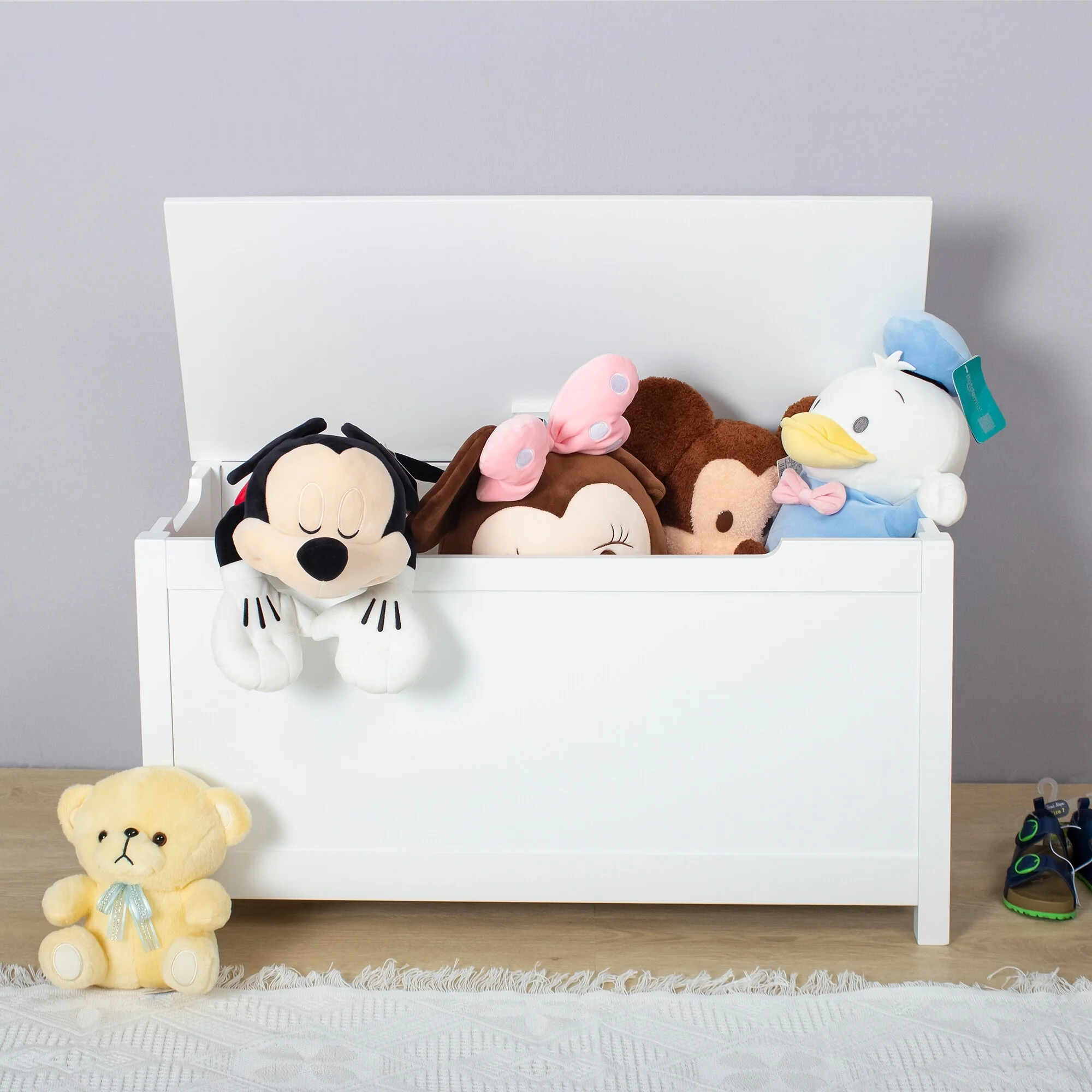 31.5W Simple Wooden Toy Box
