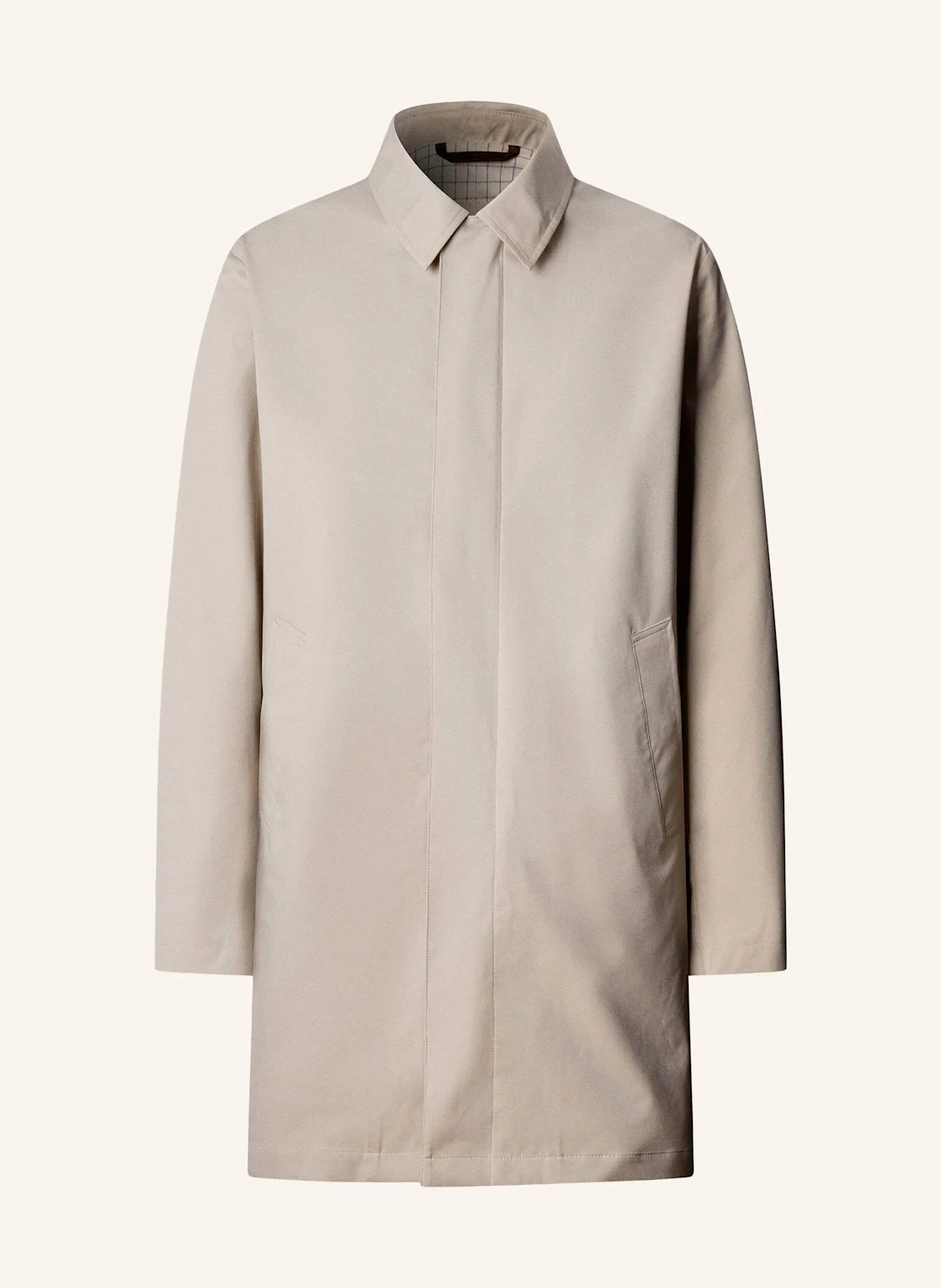 HACKETT LONDON Stehkragenmantel SLOANE MAC