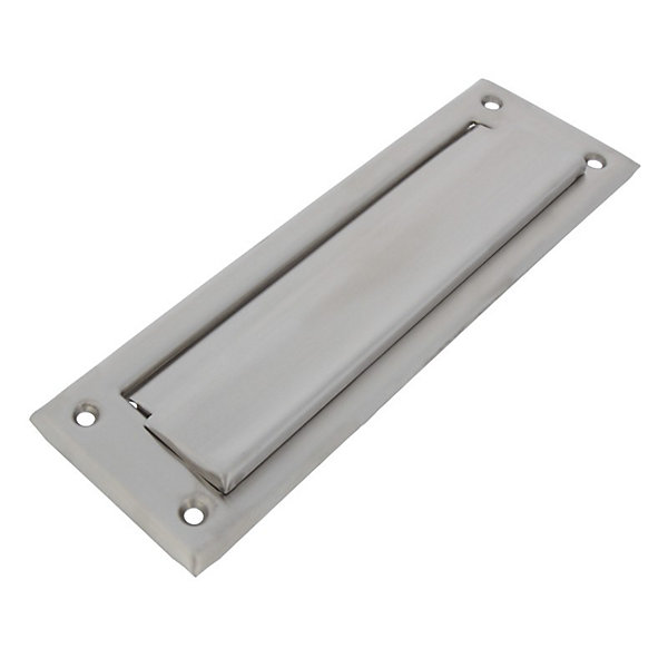 AMIG - Entrée de boîte aux lettres1 - 254 x 78 mm - Acier inoxydable - Inoxydable