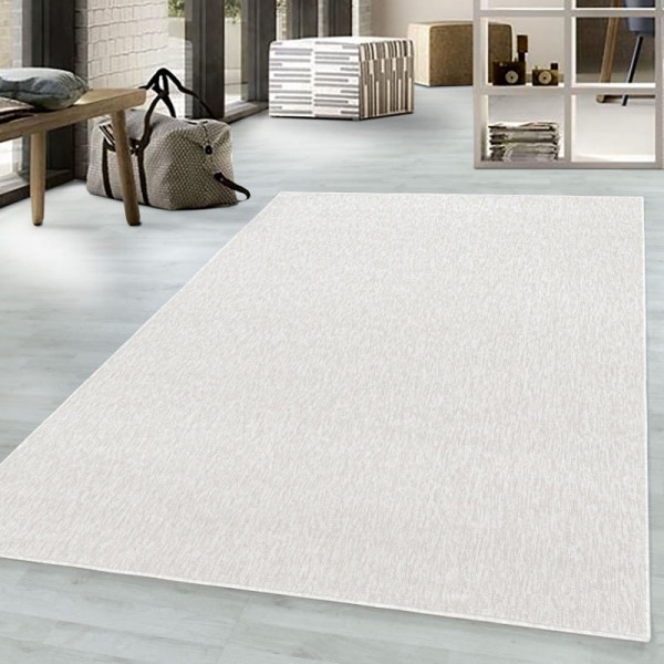 Dywanjednobarwny na filcu Nizza kremowy 80 cm x 150 cm