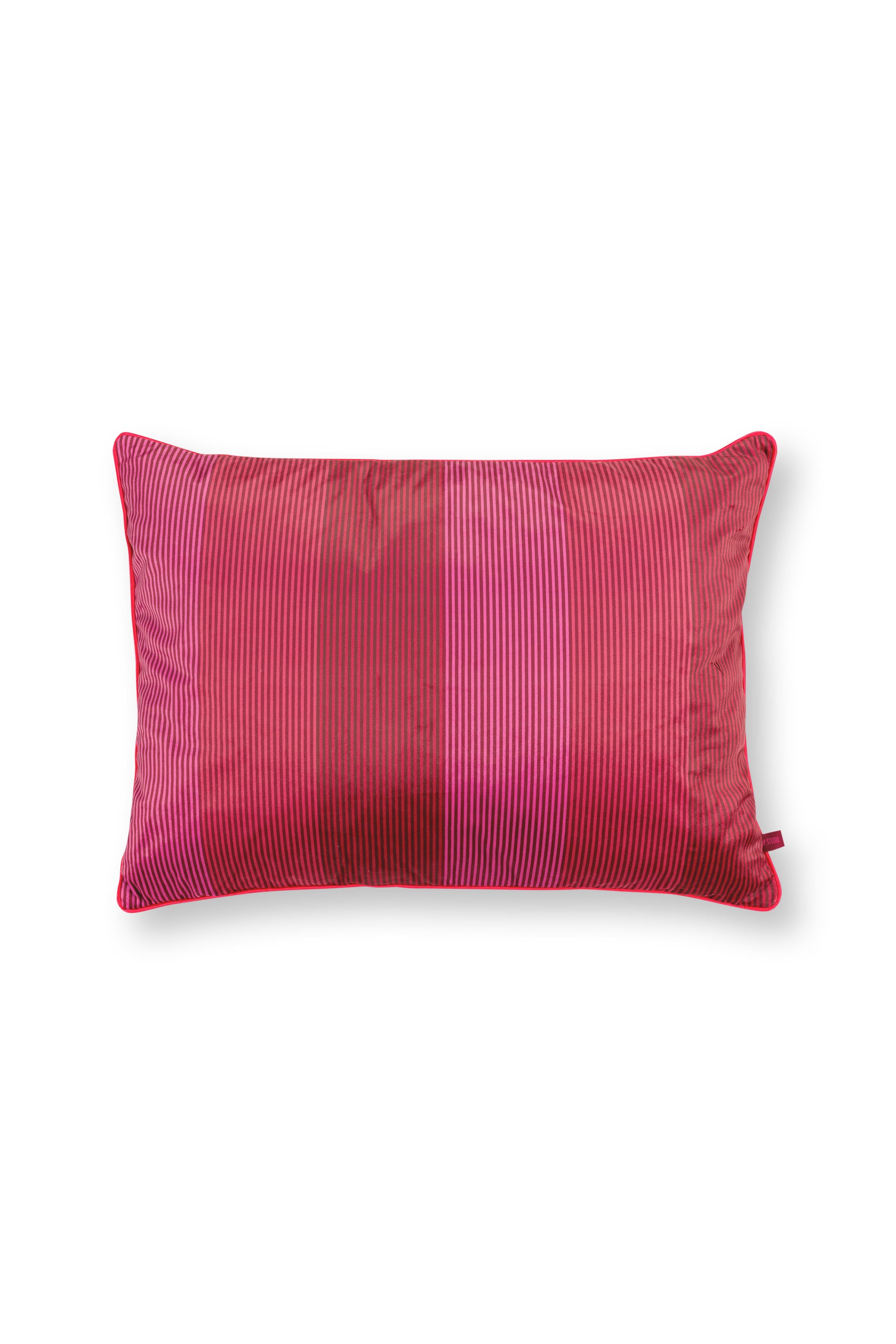 Pip Studio Sierkussen Multi Stripe - Rood - 50x70cm