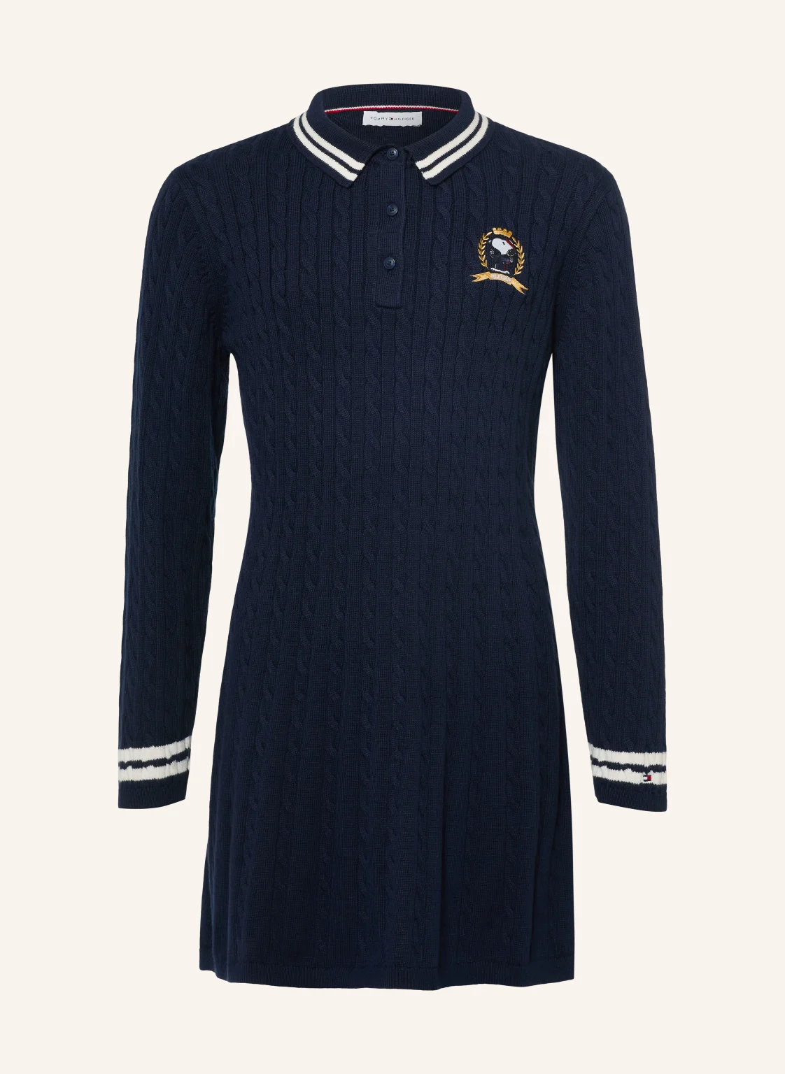TOMMY HILFIGER Strick-Polokleid PEANUTS™