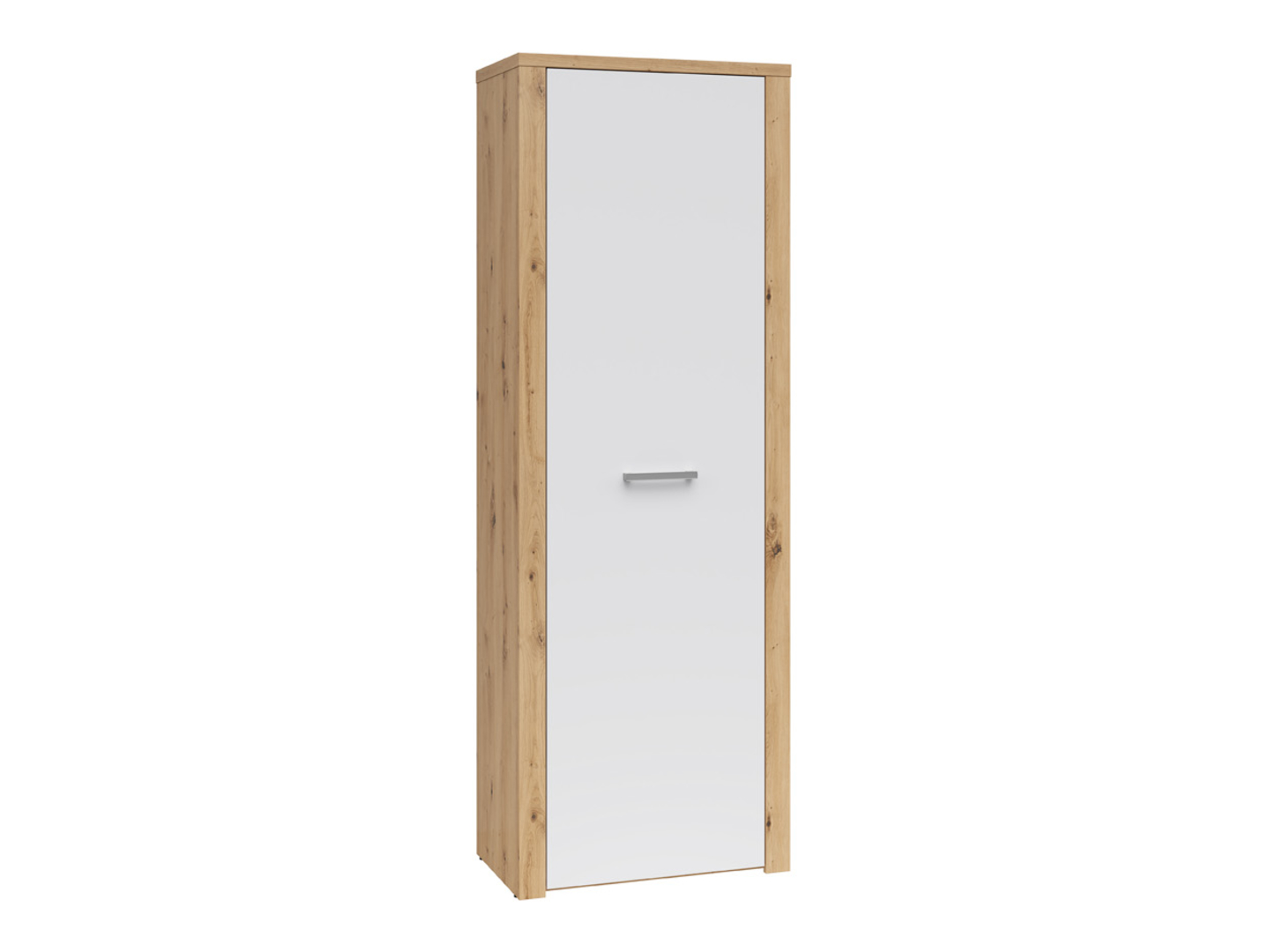 Szafa Brandon 70 cm jednodrzwiowa dąb artisan/biały