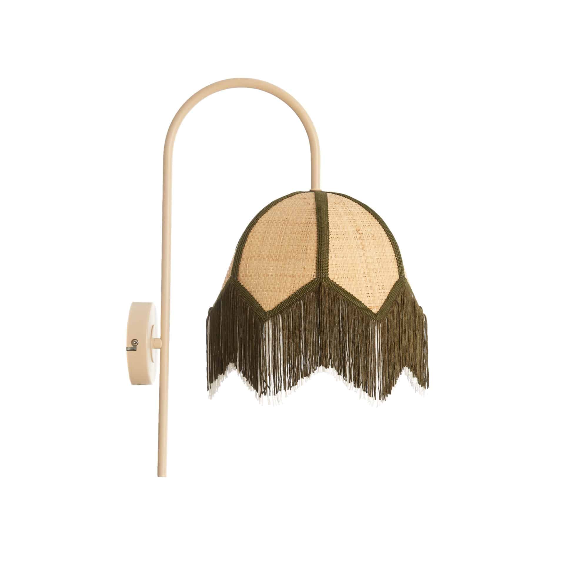 Light & Living wandlamp Sulina - groen - 33x25x47cm