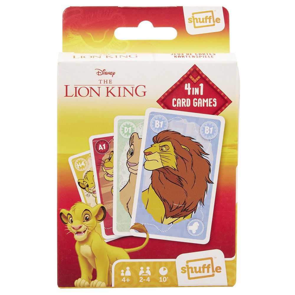 Jeu de cartes 4 en 1 Cartamundi