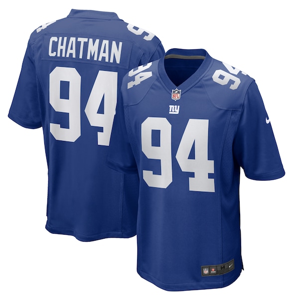 Elijah Chatman New York Giants Nike Team Game Jersey -  Royal